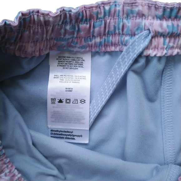 Columbia Floral Waistband Pale  Violet Performance Sports Mini Skort XS - Picture 10 of 10